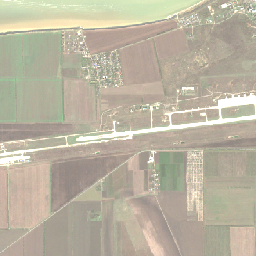 Yeysk airfield, after: Sentinel-2 true colour, 2026-10-26