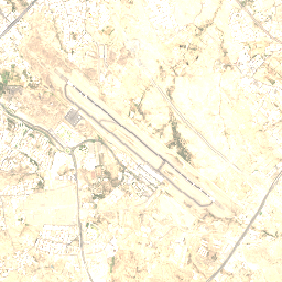 Abha International Airport, before: Sentinel-2 true colour, 2026-10-14