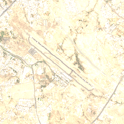 Abha International Airport, after: Sentinel-2 true colour, 2026-10-21