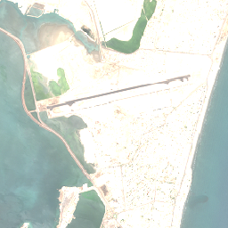 Aden International Airport, after: Sentinel-2 true colour, 2026-10-18